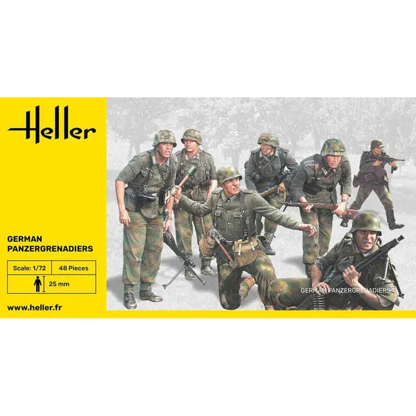 Heller 1/72 German Panzergrenadiers Plastic Model Kit