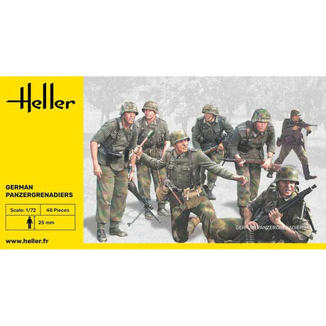 Heller 1/72 German Panzergrenadiers Plastic Model Kit