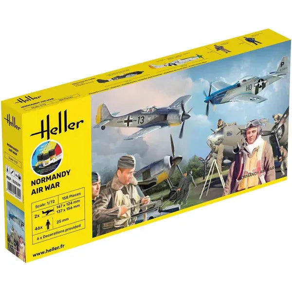 Heller 1/72 GIFT SET Normandy Airwar Plastic Model Kit