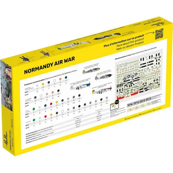 Heller 1/72 GIFT SET Normandy Airwar Plastic Model Kit