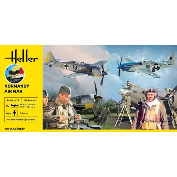 Heller 1/72 GIFT SET Normandy Airwar Plastic Model Kit