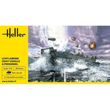 Heller 1/72 LCVP Normandy Landing Craft & Personnel Plastic Model Kit