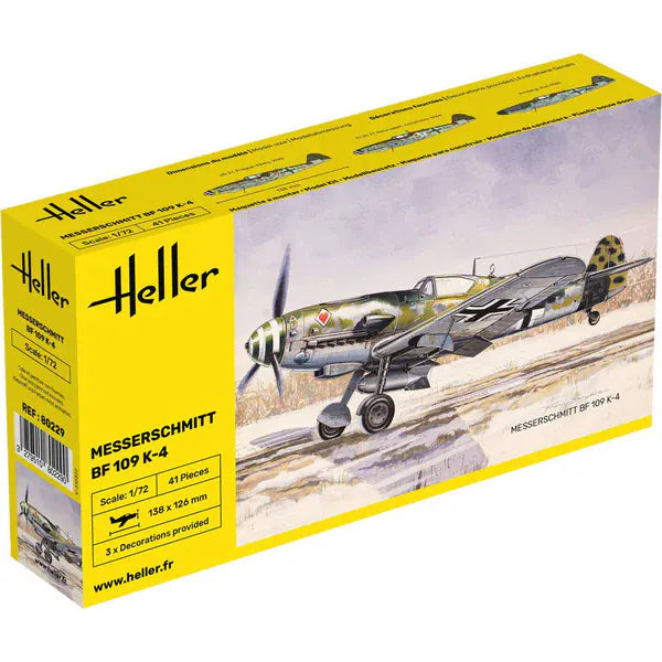 Heller 1/72 Messerschmitt Bf 109 K-4 Plastic Model Kit