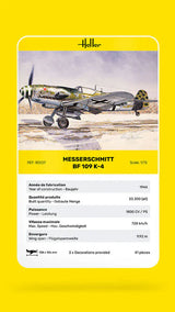 Heller 1/72 Messerschmitt Bf 109 K-4 Plastic Model Kit