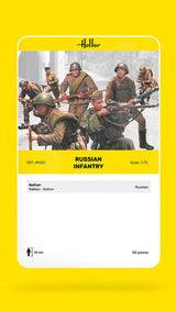 Heller 1/72 Russian Infantry Plastic Model Kit