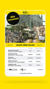 Heller 1/72 Sainte-Mere-Eglise Scene Plastic Model Kit