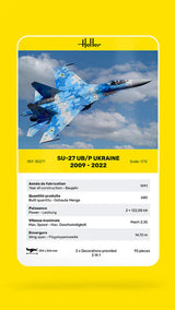 Heller 1/72 SU-27 UB/P Ukraine Plastic Model Kit