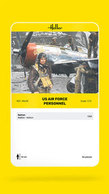 Heller 1/72 US Air Force Personal Plastic Model Kit