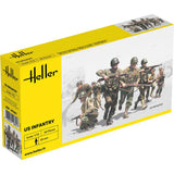 Heller 1/72 US Infantry Plastic Model Kit