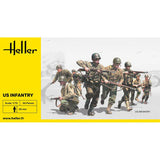 Heller 1/72 US Infantry Plastic Model Kit