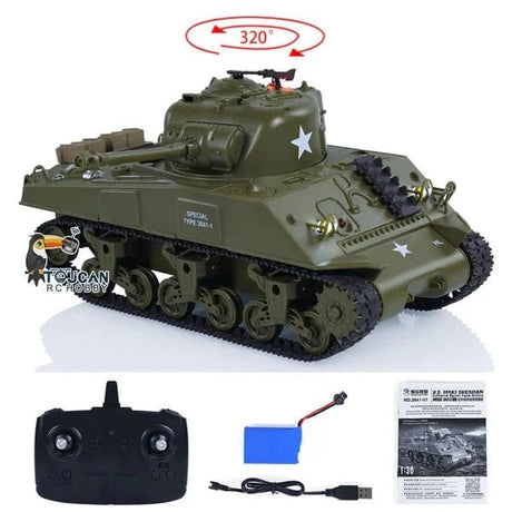 Heng Long 1/30 US M26 Pershing RC Battle Tank RTR - Hobbytech Toys
