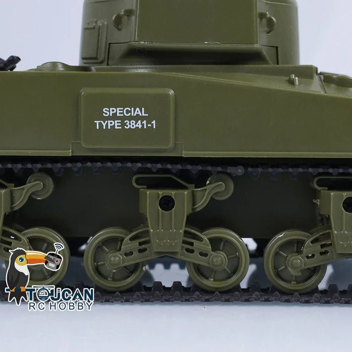 Heng Long 1/30 US Sherman M4A3 RC Battle Tank RTR - Hobbytech Toys
