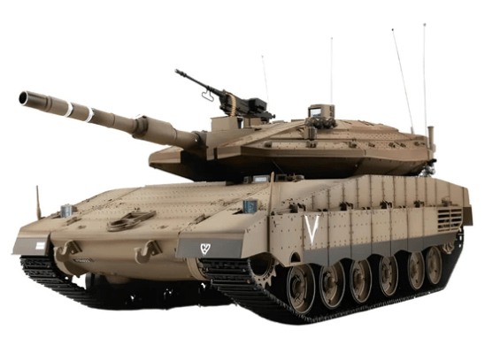 Henglong Merkava MK1V 1/16 R/C Tank RTR 7.0 Version - Hobbytech Toys