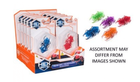Hex Bots Micro Ant Assorted (1pc) - Hobbytech Toys