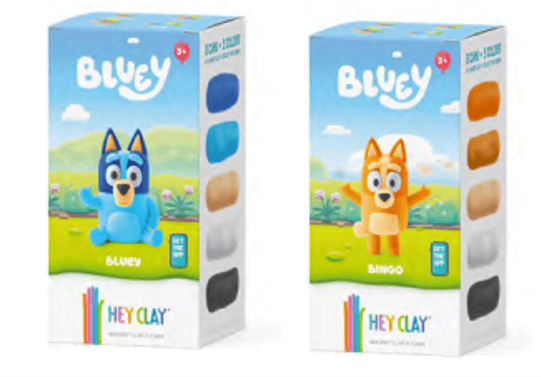 Hey Clay Bluey & Bingo - Single Character Assorted (1)
