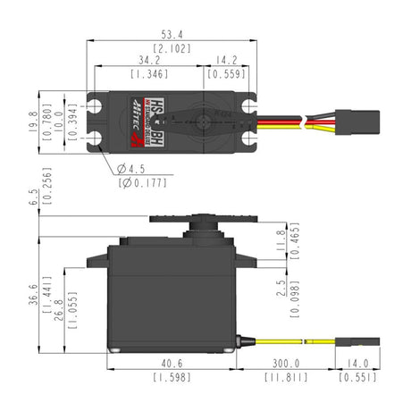 Hitec HS-430BH Standard HV Deluxe Servo