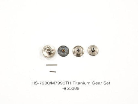 Hitec Titanium Gear Set HRC55389 for HS-7980 Series