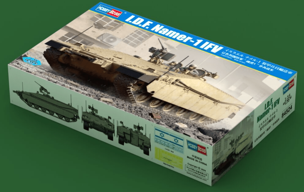 Hobby Boss 1/35 I.D.F. Namer - 1 IFV Plastic Model Kit [84524] - Hobbytech Toys