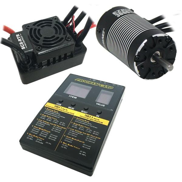 Hobby Works 1/10 4000kv 120A Brushless Motor Combo (5mm Shaft) - Hobbytech Toys