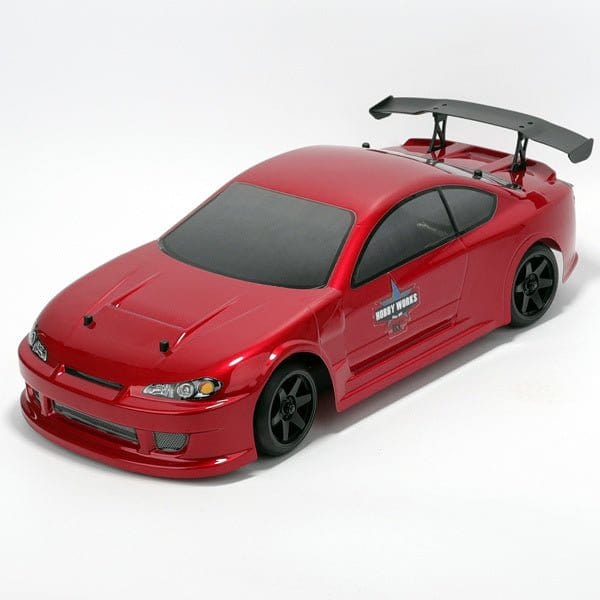 Hobby Works 1/10 GT - 03 4wd S15 RC Drift Car RTR - Red - Hobbytech Toys