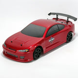 Hobby Works 1/10 GT - 03 4wd S15 RC Drift Car RTR - Red - Hobbytech Toys