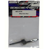 Hobby Works 60708 Steel Rear Wheel Axles (Baja Burner) - Hobbytech Toys