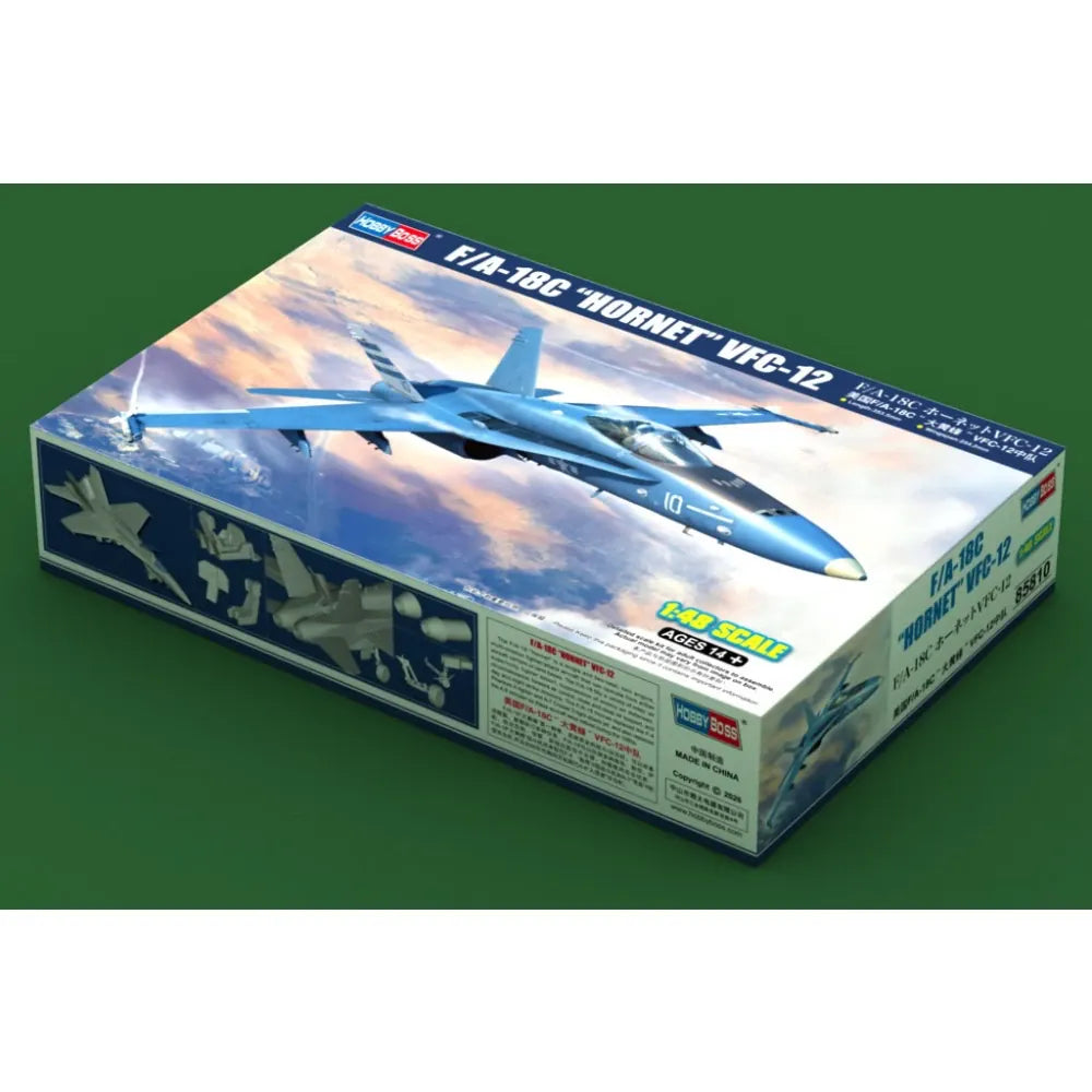 Hobbyboss 1/48 F/A-18C Plastic Model Kit [85810]