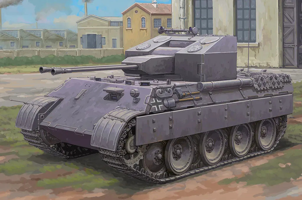 HobbyBoss 1/48 German Flakpanzer V Ausf.A Plastic Model Kit [84832]