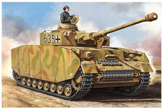 HobbyBoss 1/48 German Pzkpfw IV Ausf.H Medium Tank Plastic Model Kit [84841] - Hobbytech Toys