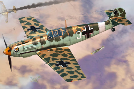 HobbyBoss 1/48 Messerschmitt Bf109E-4/TROP Plastic Model Kit