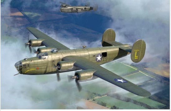 HobbyBoss 1/48 US B - 24D Liberator Plastic Model Kit [81775] - Hobbytech Toys