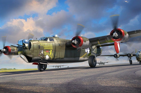 HobbyBoss 1/48 US B - 24J Liberator Plastic Model Kit [81774] - Hobbytech Toys