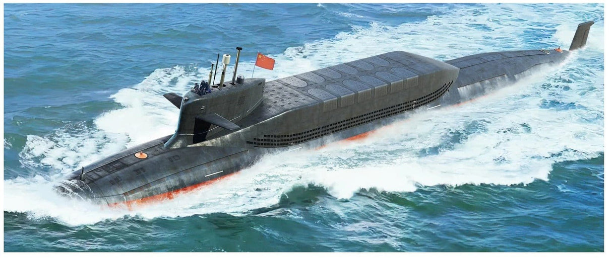 HobbyBoss 1/700 PLAN Type 094A Jin Class SSBN Plastic Model Kit [87025] - Hobbytech Toys