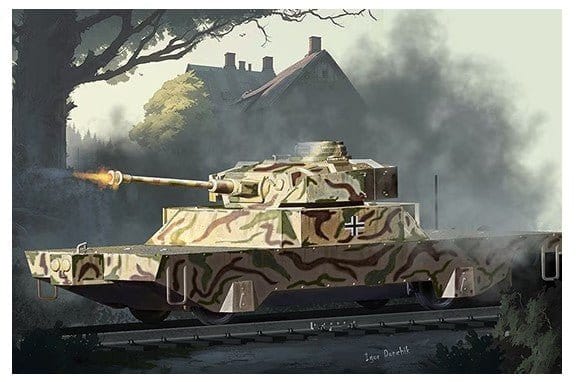 HobbyBoss 1/72 German Panzerjagerwagen Vol.2 Plastic Model Kit [82955] - Hobbytech Toys