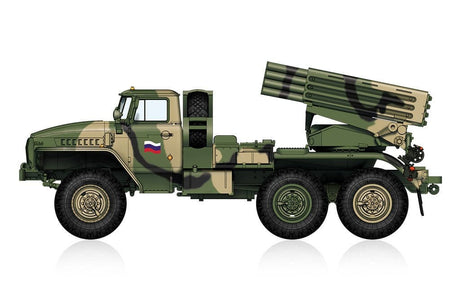 HobbyBoss 1/72 Russian BM - 21 Grad Late Version Plastic Model Kit [82932] - Hobbytech Toys