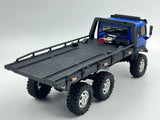 HobbyPlus 1/18 CR-18P 6X6 Flatbed (Blue) Brushed