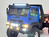 HobbyPlus 1/18 CR-18P 6X6 Flatbed (Blue) Brushed