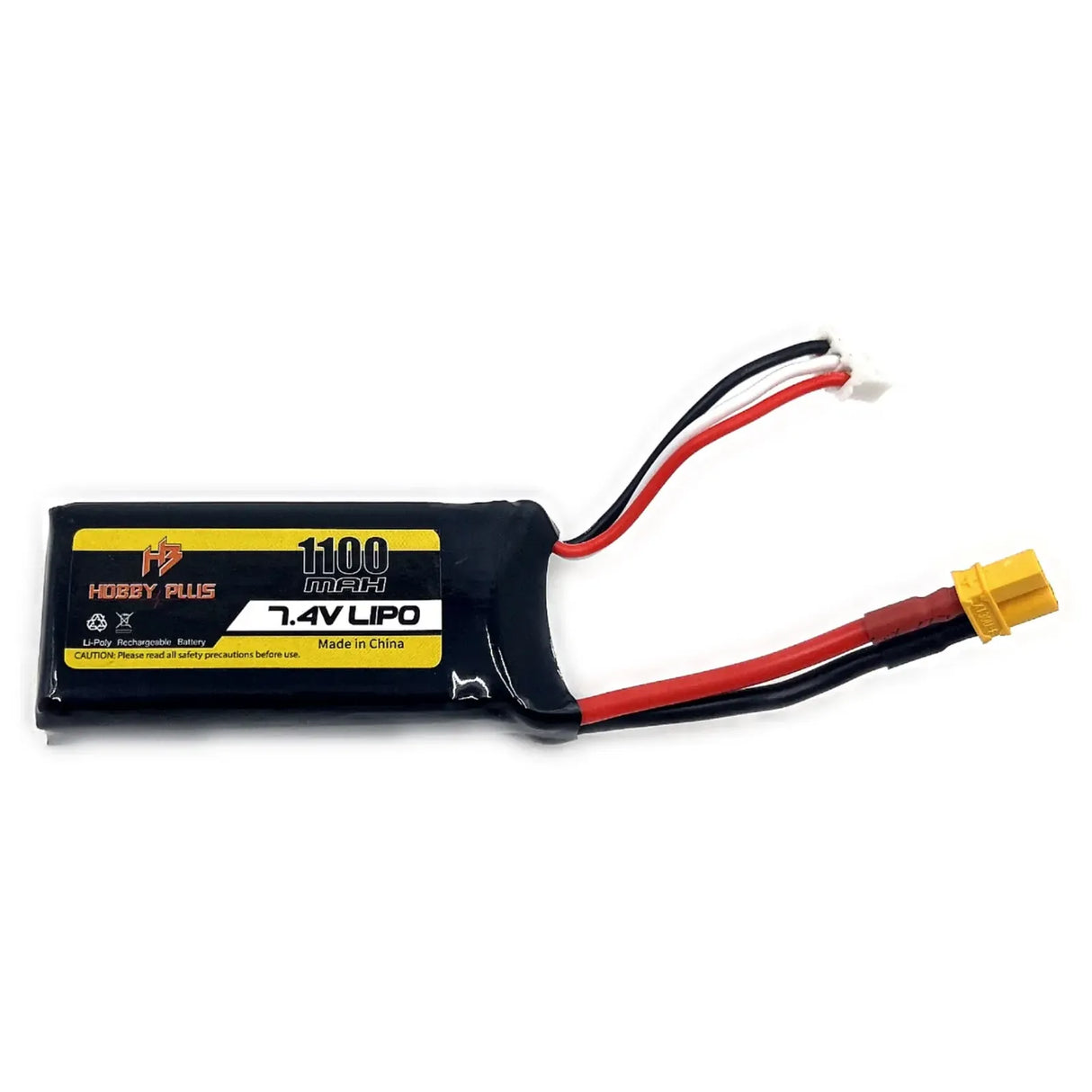 HobbyPlus 7.4v 1100MAH Lipo Battery [240590]