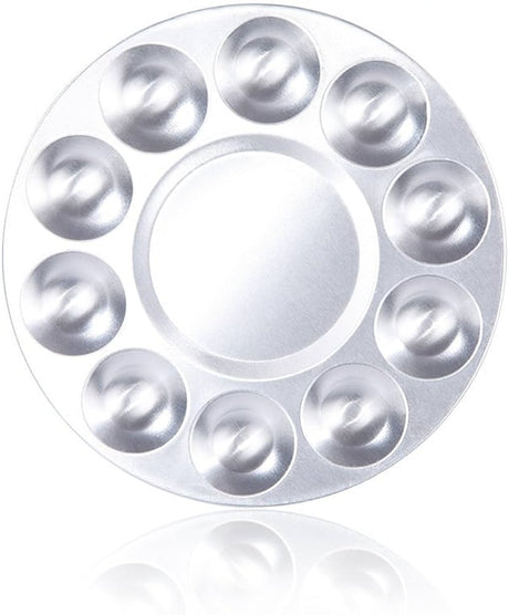 Hobbytech 10 Well Aluminium Paint Palette - Hobbytech Toys