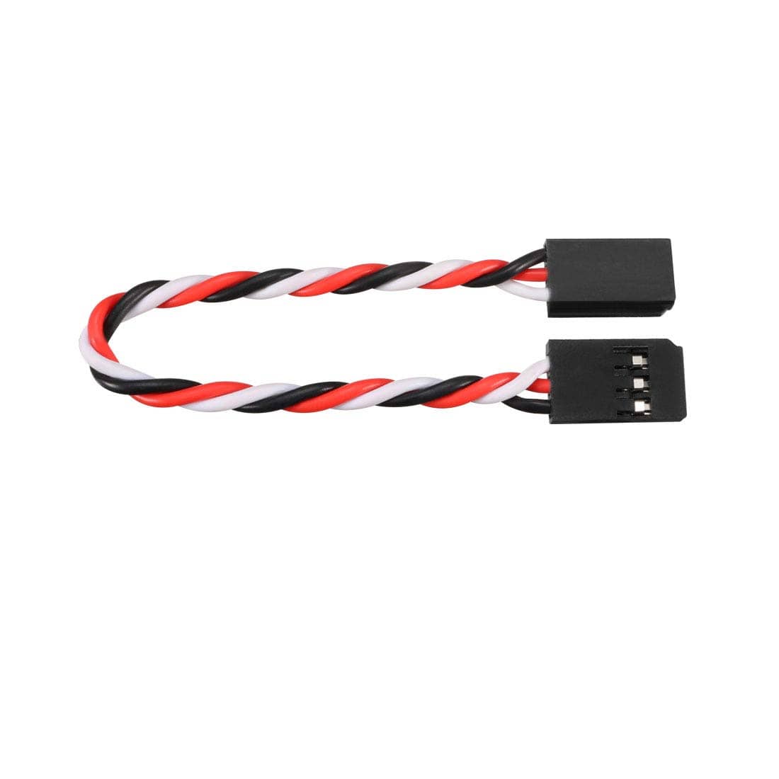Hobbytech 100mm Twisted Servo Extension Futaba**