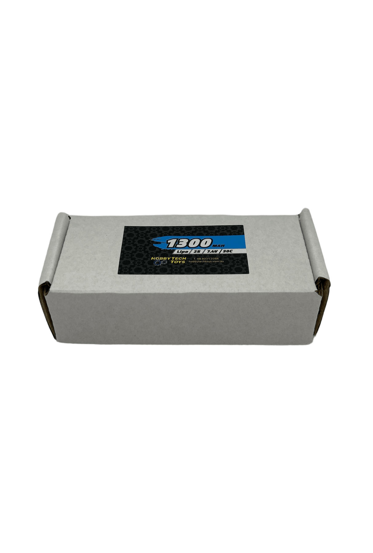 Hobbytech 1300mah 2S 7.4v 30C Lipo Battery - Deans - Hobbytech Toys
