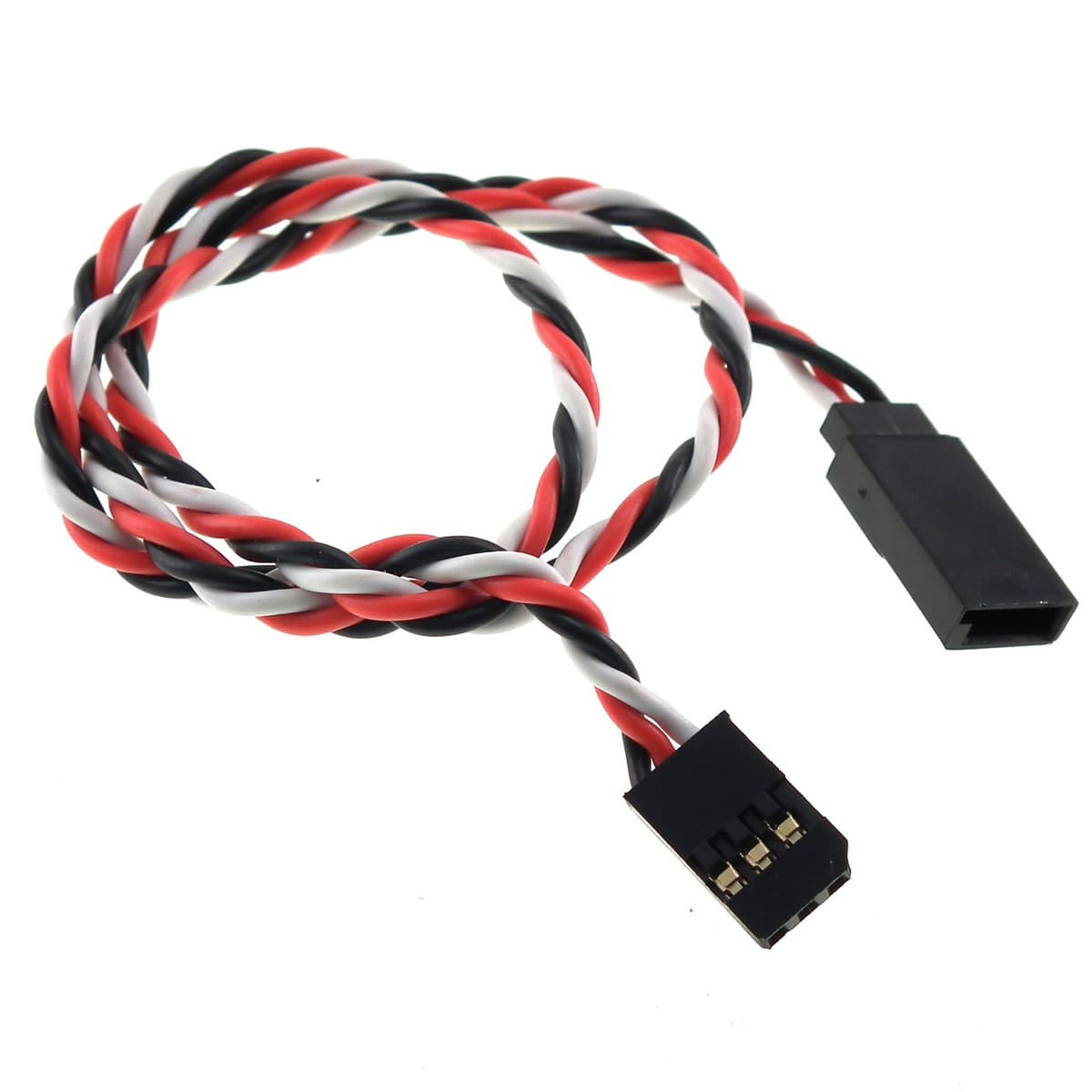 Hobbytech 22awg Futaba Servo Extension Lead - 300mm