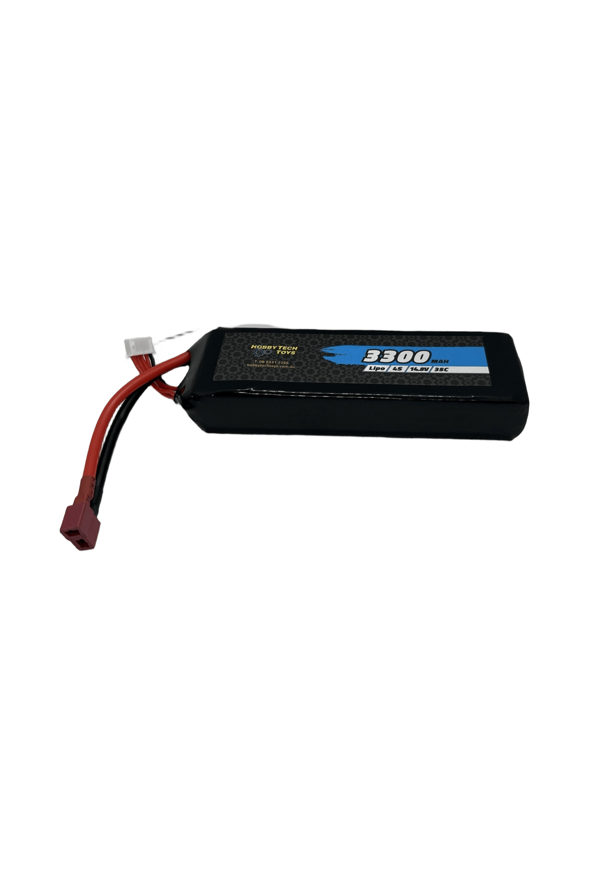 Hobbytech 3300mah 4S 14.8v 35C Lipo Battery - Deans - Hobbytech Toys