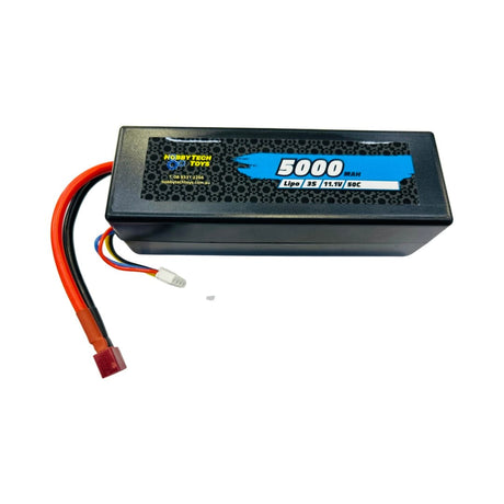 Hobbytech 5000mah 3S 11.1v 50c Hardcase Lipo Battery - Deans - Hobbytech Toys