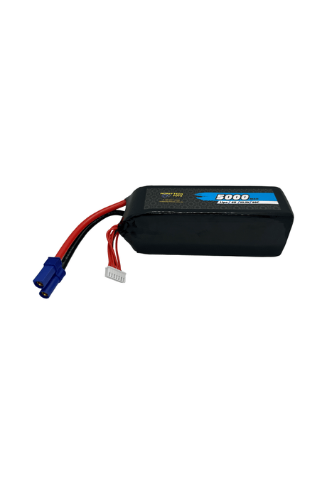 Hobbytech 5000mah 6S 22.2v 50c Softcase Lipo Battery - EC5 - Hobbytech Toys