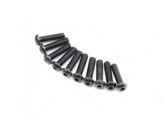 Hobbytech Bench Bits M2.5 x 12 Button Head Screw (10pcs)