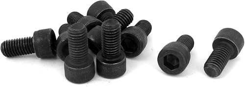 Hobbytech Bench Bits M4 x 30 black cap head screws 10 pack