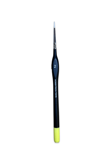 Hobbytech Synthetic #2 Round Paint Brush (1) - Hobbytech Toys