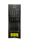 Hobbytech Synthetic Round Paint Brush Set - 5x Round Brushes
