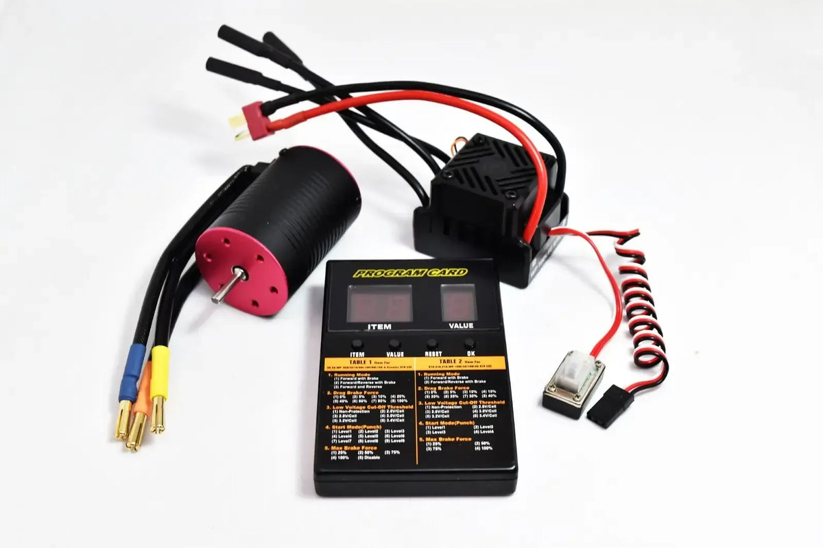 Hobbywing 60A Waterproof Brushless ESC/Motor Combo (4000kV) [HWAP60BL4000]